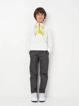 Джегінси для хлопчика Fashion котон, SmileTime, графіт зріст 128 (SK31-15)