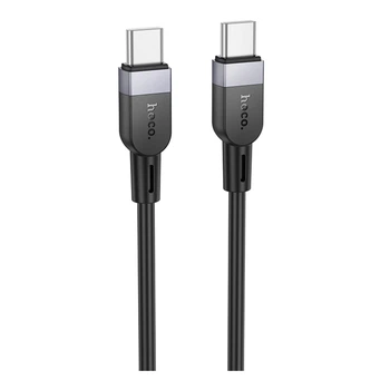USB Hoco X109 Silicone Type-C to Type-C 60W 3m Черный