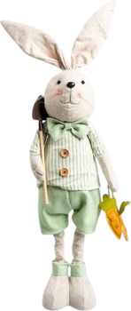 Фігурка гном Homla Joly Кролик з телескопічними ніжками 20 x 12 x 72 см (5906496726354)