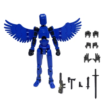 Іграшка Dummy Робот Titan 13 Blue Angel рухома модель для дітей (арт 15487)