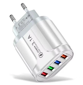 Блок для зарядки USB 45 Вт 4-портовое USLION зарядное устройство