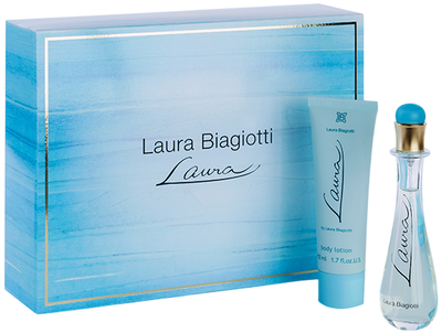 Zestaw upominkowy Laura Biagiotti Laura Woda toaletowa 25 ml + Balsam do ciała 50 ml (8059036000401)