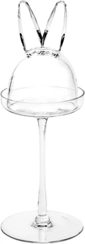 Тарілка для десертів Homla Prata з кришкою у вигляді кролика 12x33 см (904183845098)