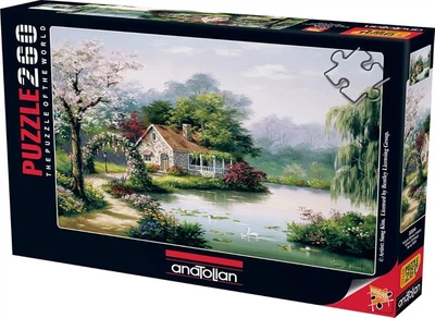 Пазл Anatolian, 3304, Котедж з альтанкою, 260 деталей