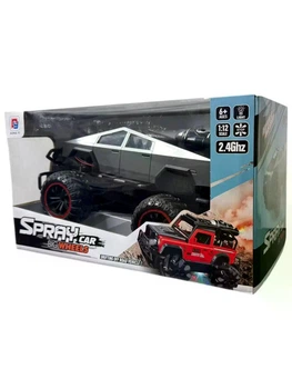 Машинка на радиоуправлении BIG WHEELS SPRAY CAR 0855-247 1:12 серая (03k24p082v2)