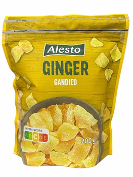 Імбир цукати Alesto 200 г Candied Ginger