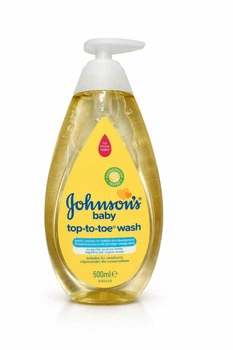 Дитячий гель-шампунь для купання 2в1 Johnson’s Baby Top-to-Toe Wash, 500 мл