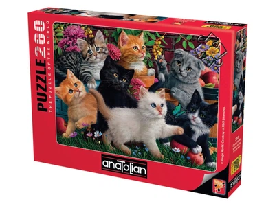 Пазл из 260 деталей, «Игривые кошки», (3327) Anatolian