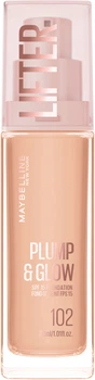 Тональний крем Maybelline New York Lifter Plump & Glow Foundation SPF15 102 30 мл (3600531716226)