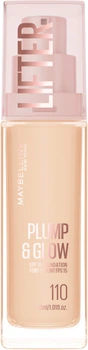 Тональний крем Maybelline New York Lifter Plump & Glow SPF15 110 30 мл (3600531716233)