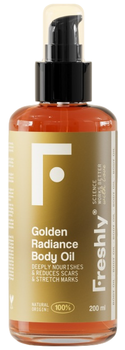 Olejek do ciała Freshly Cosmetics Golden Radiance na rozstępy 200 ml (8437015930572)