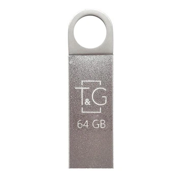 USB Flash Drive T&G 64gb Metal 026 Стальной
