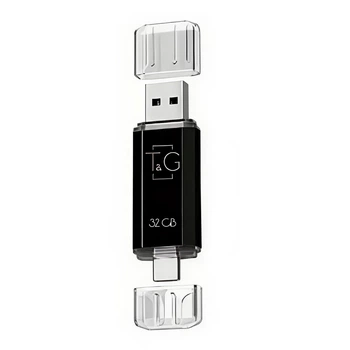 USB Flash Drive T&G 32gb USB/Type C 009 Черный