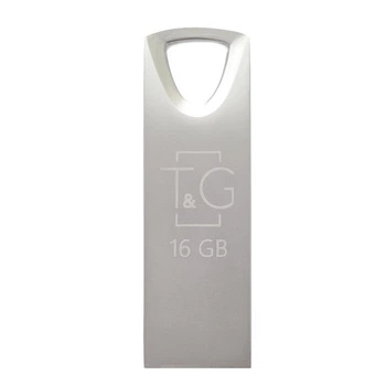 USB Flash Drive T&G 16gb Metal 117 Стальной