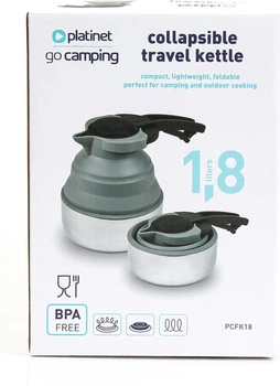 Czajnik składany Platinet silikonowy 1.8 l PCFK18 (5907595463003)