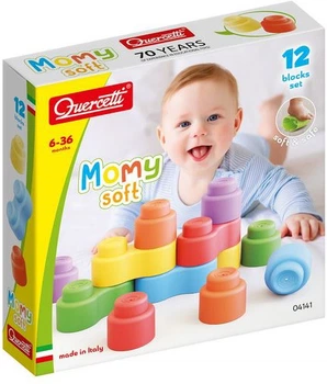 Конструктор Quercetti Momy мягкий 12 деталей (8007905041413)
