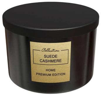 Свеча ароматизированная Pepco Home Suede Cashmere (замшевый кашемир), 1 кг