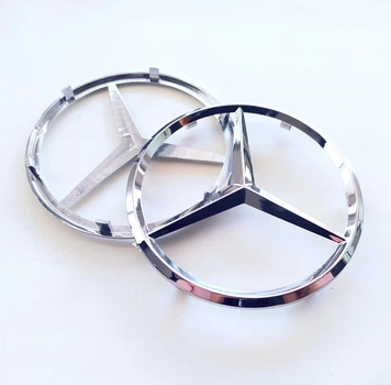 Эмблема значок Mercedes-Benz 75мм. с колпачка (A2204000125)