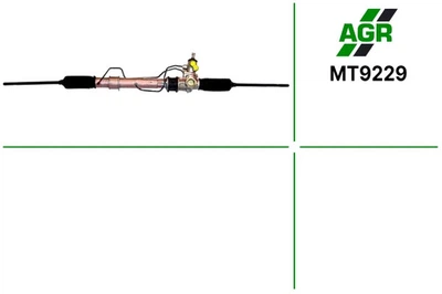 Рулевая рейка с ГУР, новая, MITSUBISHI PAJERO PININ (H6_W, H7_W) 00-07, AGR (MT9229)