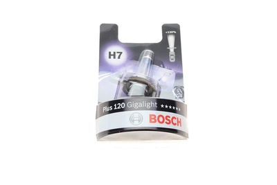 Лампа галогенна H7 12V 55W PX26d GIGALIGHT 120 (BLISTER), H7, BOSCH (1987301110)