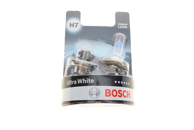 Лампа галогенная Bosch Ultra White 4200K H7 12V 55W (2 шт.) 1987301441, H7, SEAT N10320102, BOSCH (1987301441)