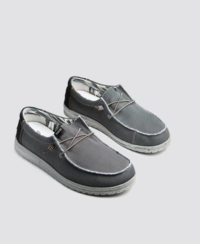 Мужские мокасины топсайдеры Davis Ergo-Flex Canvas 46