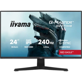 Монитор игровой 23.8" IIYAMA G-Master G2471HS-B1 Red Eagle IPS 1920x1080 240 Гц 350 кд/м² Black