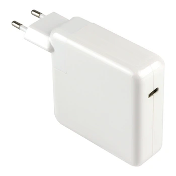 Мережевий зарядний пристрій Macbook USB-C PD61W NO LOGO Білий