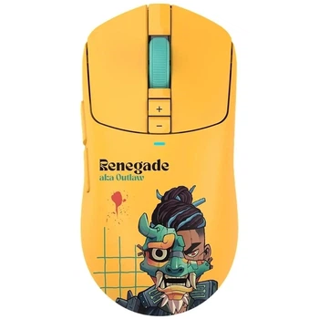 Ігрова бездротова миша A4Tech Bloody R72 Ultra Renegade Sunset 2.4 ГГц 20000 dpi Yellow