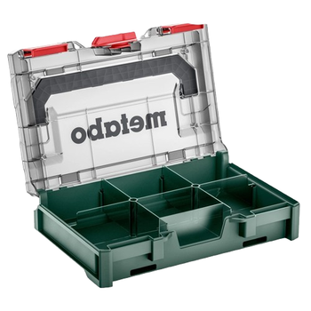 Кейс органайзер Metabo metaBOX 63 XS ABS пластик Зелений (626896000)