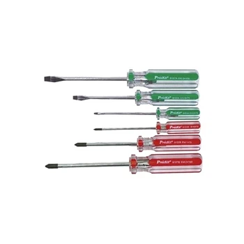 Набір викруток Pro'sKit SW-9106 із Cr-Mo-V AISI8660 стали Прозорий