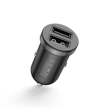 Авто Зарядное Устройство XO-CC18 Dual USB Черный