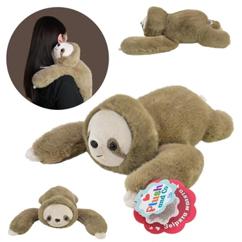 Мягкий ленивец Plush and Co Зверята малыши 45см плюшевый зверушка с улыбающейся мордочкой PLC25027