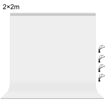 Студийный тканевый фотофон Puluz PU5207W 2х2 м белый