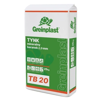 Штукатурка мінеральна «баранець» Greinplast TB 2 мм, безбарвна 25 кг