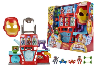 Zestaw do gry Hasbro Marvel Iron Man i super ekipa Baza superbohaterów Iron Quarters (5010996313270)