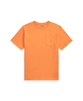 Футболка Polo Ralph Lauren с карманом 1159854972 (Оранжевый M) на рост 140-149 см