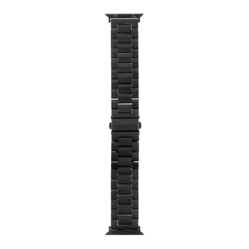 Ремешок металлический Stainless Steel для Apple Watch 49 / Apple Watch 45 / Apple Watch 44 / Apple Watch 42mm Black