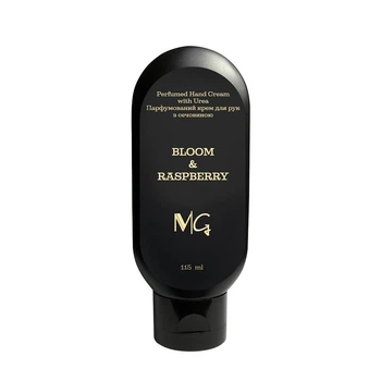 Парфюмированный крем для рук с мочевиной "Bloom & Raspberry" MG, 115 мл