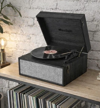 Вініловий програвач Audizio Fremont Black з Bluetooth IN/OUT