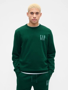 Світшот на флісі чоловічий GAP 49884042 XL Зелений (1159854701)