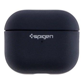 Футляр Spigen Leather Armor с нейлоновым шнурком для Airpods 3 Blue