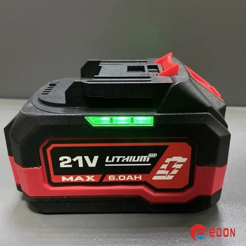 Аккумулятор Edon ED-21/6.0А·час (21В, 6 Ач, посадка MAKITA)