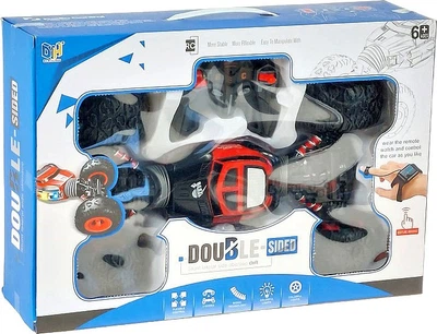 Samochód zdalnie sterowany Adar 4 x 4 ze światłami Czerwony 12266 (5901271612266)