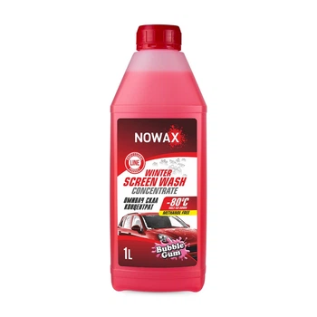 Зимний омыватель стекла концентрат NOWAX Бабл Гам Winter -80°C 1L (NX01171)