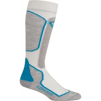 Шкарпетки Icebreaker Ski+ Lite OTC Wmn M White/Blue (1052-IBN 705 F14 M)