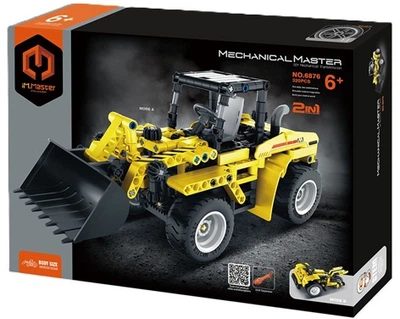 Klocki konstrukcyjne Im.Master 2 w 1 ladowarka/pojazd trojkołowy 319 elementów (0016337726001)