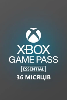 Подписка Xbox Game Pass Essential (Core), 36 месяцев (Xbox One/Series)