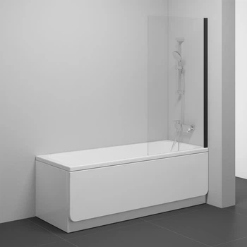 Шторка для ванни Ravak NVS1-80 чорний