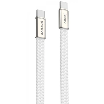 Кабель Proove AirLine Type-C to Type-C 60W (1m) white